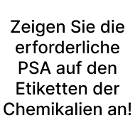 Show chemicals